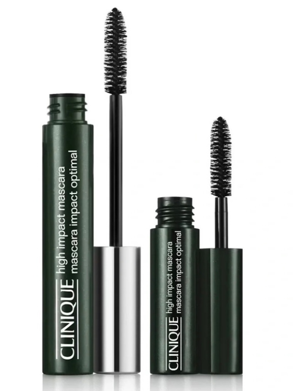 Clinique High Impact Mascara in Black, Full Size (7 ml) + Travel Mini (3.5 ml)